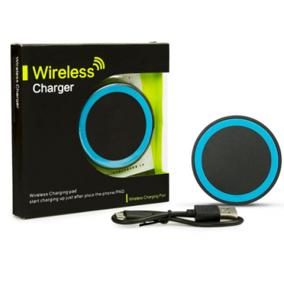 Qi Wireless Charger with USB Port & USB Cable Wireless receiver for For IOS and Android Wireless Charging Pad